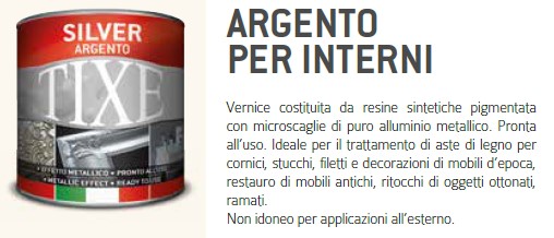 ARGENTO A SOLVENTE ART. 103.200 TIXE 125ML