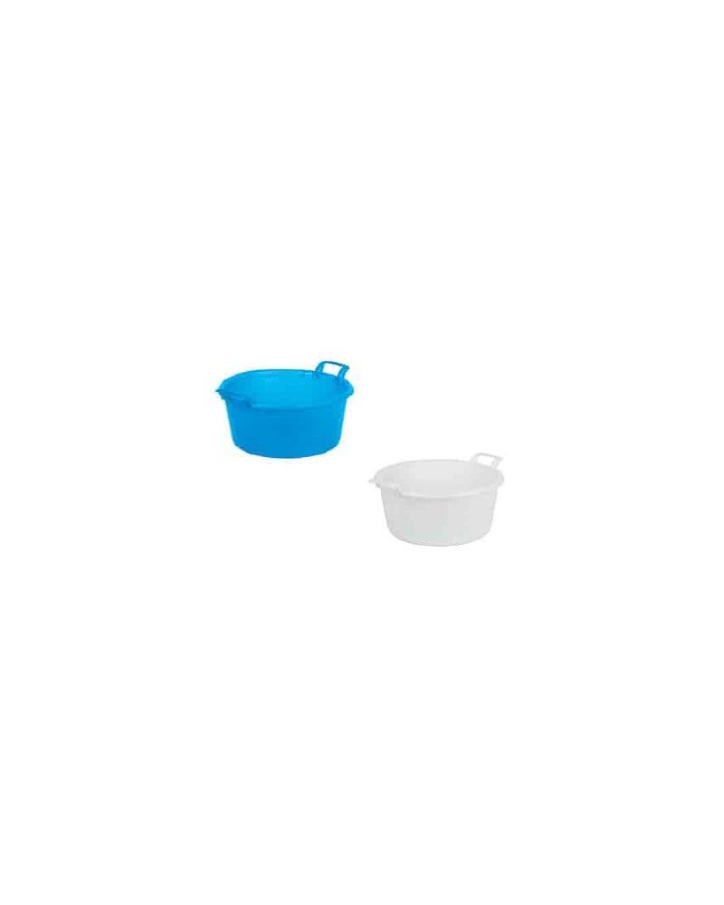 BAGNO TONDO 32cm 41/32-N BIANCA MOBIL PLASTIC
