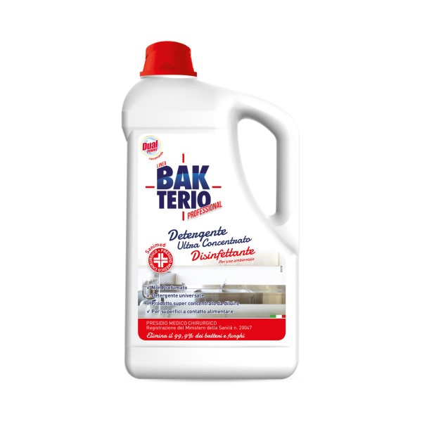 BAKTERIO Detergente universale disinfettante 5LT