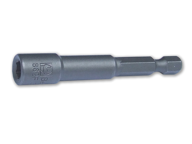 Beta art.862F chiave a bussola MM10 esagonale magnetico con attacco da 1/4. Lunghezza mm65