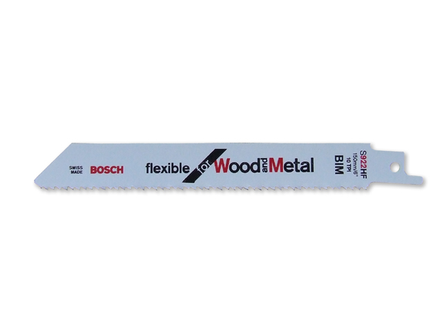 Bosch lama 150MM per sega universale GATTUCCIO art. S 922 HF 2608656039. 1 PEZZO