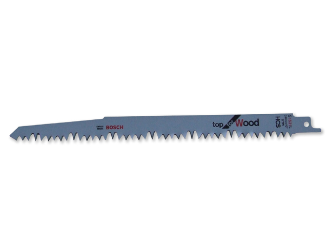 Bosch lama per sega GATTUCCIO universale ART.S1531L , lunghezza mm.240, passo denti mm.5,0. 1 LAMA. BOSCH