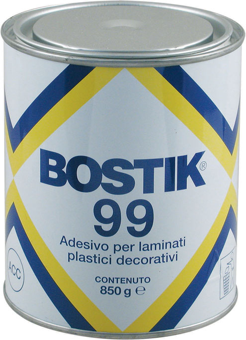 Bostik 99 400ML adesivo semifluido a contatto - resistente fino a 70° - ideale per incollaggio di laminati plastici, sughero, li