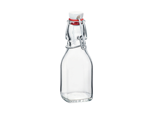 Bottiglia Quadra in vetro 12,5cl Swing Bormioli Rocco