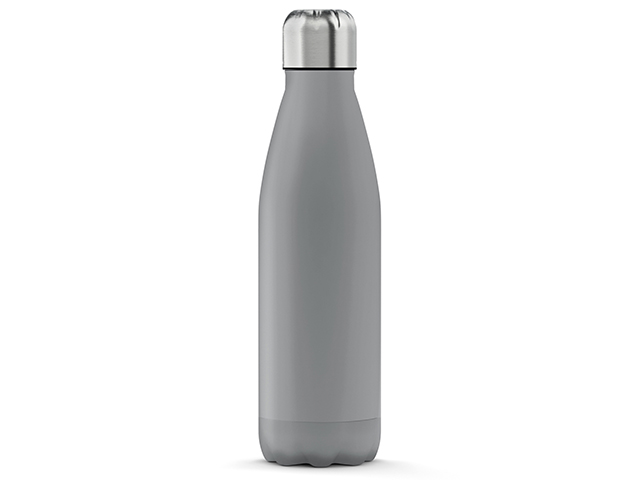 BOTTIGLIA TERMICA IN ACCIAIO 750ML GRIGIA