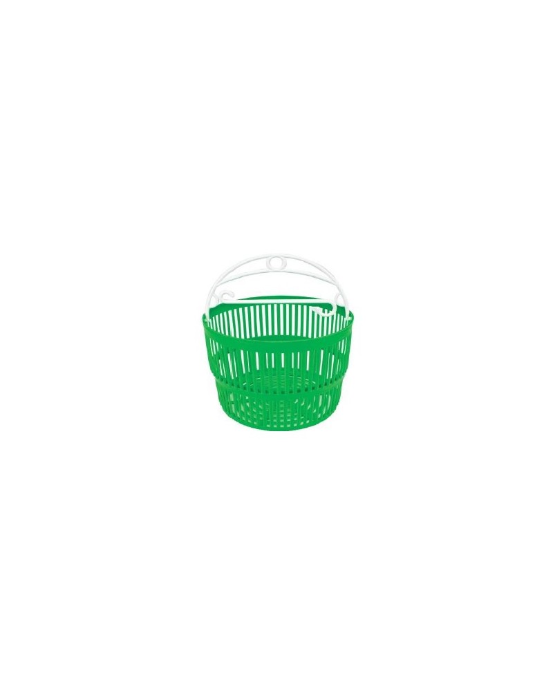 CESTELLO PORTAMOLLETTE VARI COLORI IN PLASTICA CESTOTTO