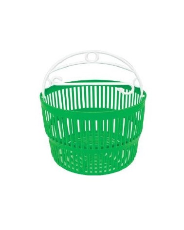 CESTELLO PORTAMOLLETTE VARI COLORI IN PLASTICA CESTOTTO
