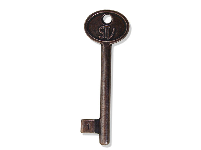 Chiave Patent tipo Tagliapietra. NUMERO 6 BRUNITA