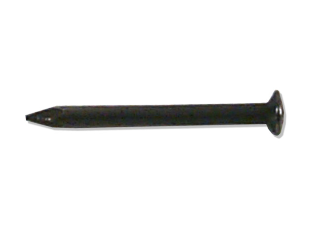 Chiodo in acciaio testa bombata, brunito 2X23MM 100PZ