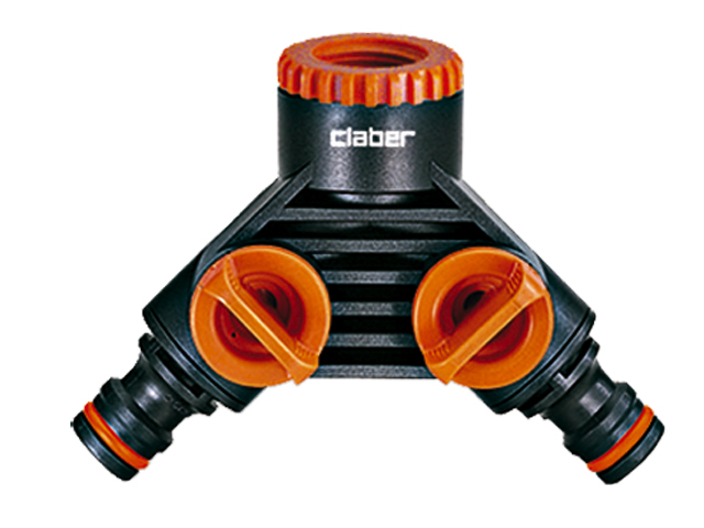 CLABER PRESA RUBINETTO 2 VIE ART. 8599