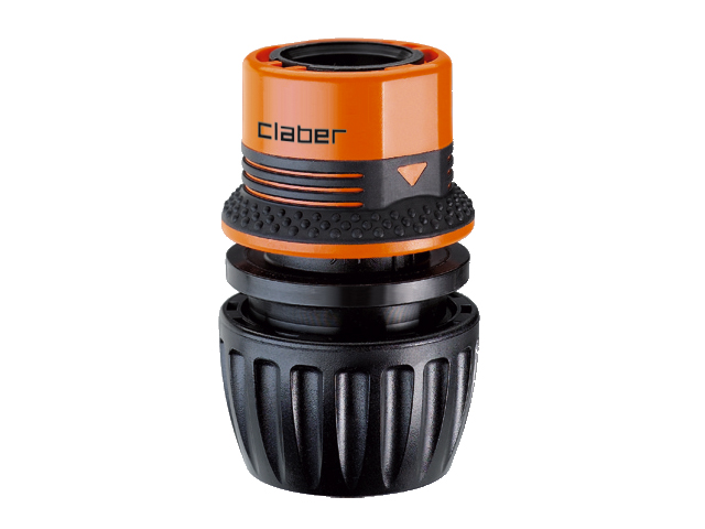 Claber Raccordo universale da 1/2-5/8-3/4. Automatico Ergogrip Universal per tubi con diametro 1/2-5/8-3/4. Speciale superficie 