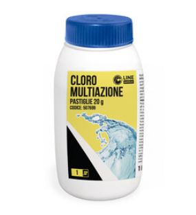 CLORO PISCINA MULTIAZIONE PASTIGLIE 20 GRAMMI CONFEZIONE 1 KG