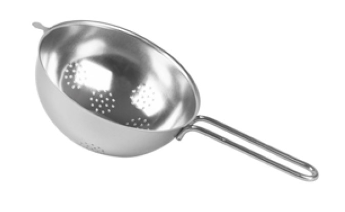 COLABRODO CM14 1 manico Inox Art. 216 ECO