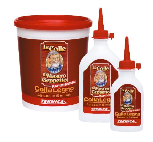 COLLA RAPIDA VINILICA LEGNO 250GR TEKNICA ART. TK03-0061