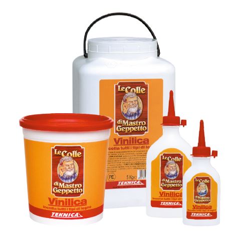 COLLA RAPIDA VINILICA LEGNO 750GR TEKNICA ART. TK03-0062