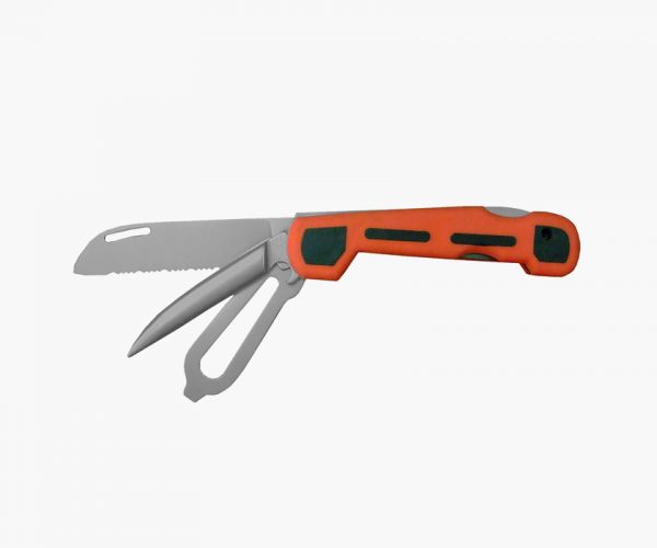 COLTELLO DA BARCA 3 USI LAMA DA 6,5CM INOX