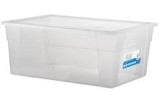 CONTENITORE SCATOLA MULTIUSO VISUALBOX L 10LT 36,5X25,5X14H CM. STEFANPLAST ART. 13051