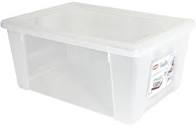 CONTENITORE SCATOLA MULTIUSO VISUALBOX XL 15LT 39,5X29X17H CM. STEFANPLAST ART. 13052