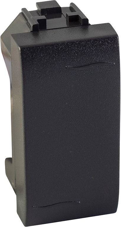 Copriforo 1P e passafilo MAURER serie Plus grigio