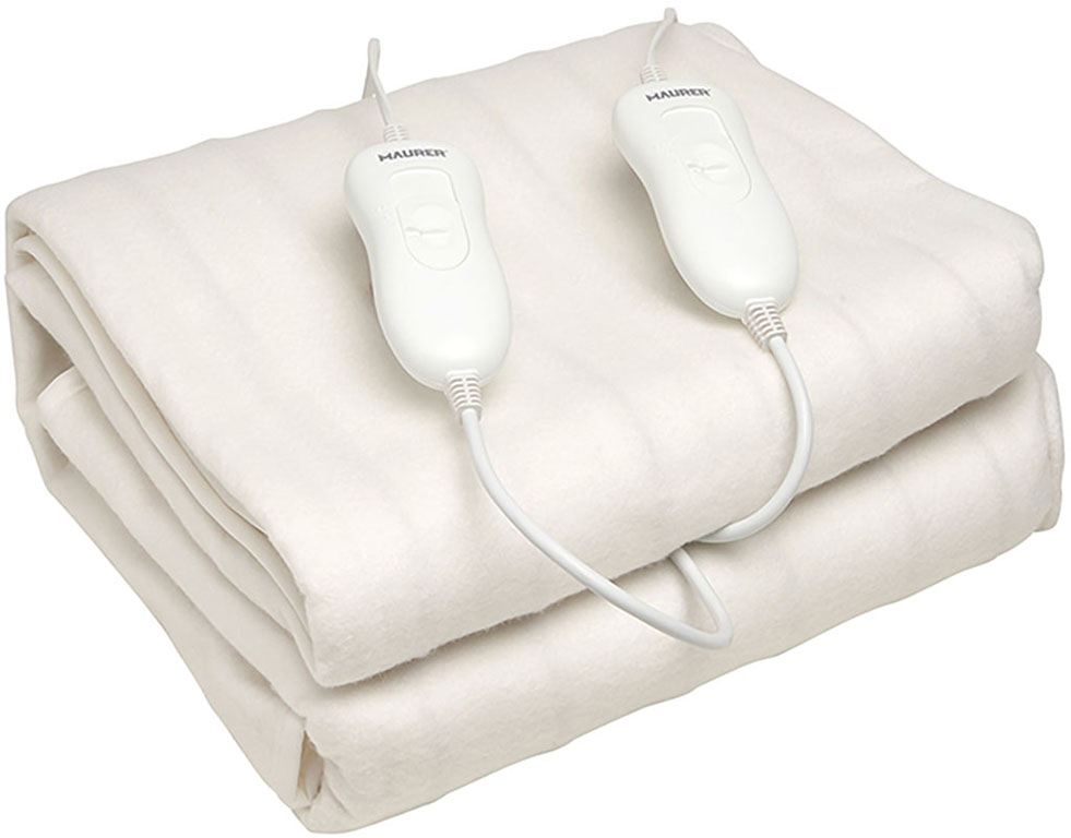Coprimaterasso riscaldante MAURER in poliestere 100% - singolo: 150x80cm 60W
