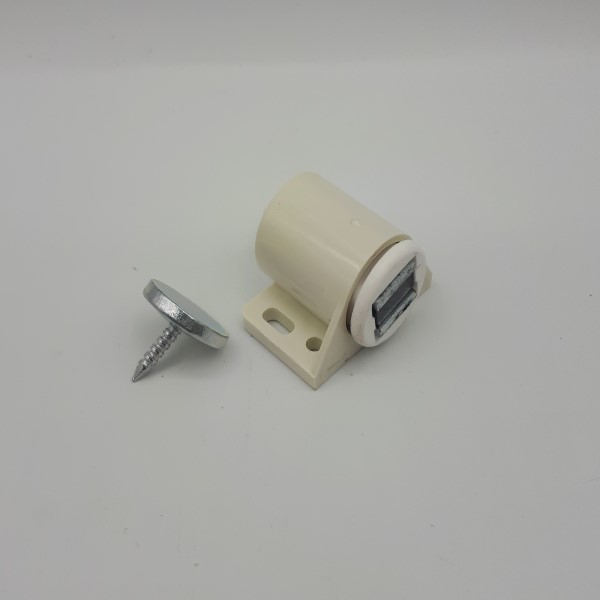 CRICCHETTO MAGNETICO REGOLABILE 2 FORI BIANCO