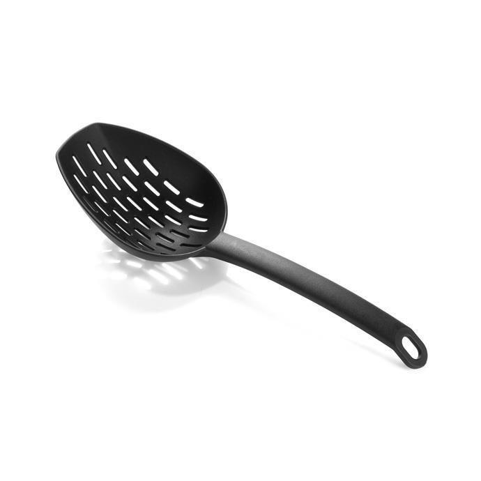 CUCCHIAIONE SCOLATUTTO K12IN NYLON RESISTENTE FINO A  210 °C 33CM