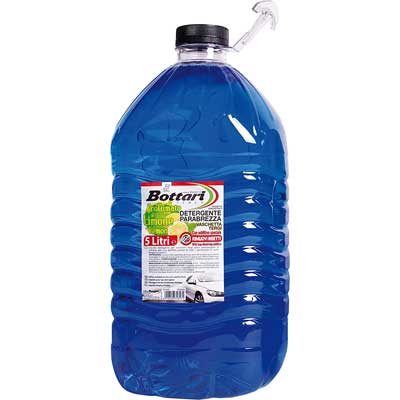 DETERGENTE PARAREZZA PER VETRI MULTISTAGIONE 5 lt. Detergente sgrassante antigelo per impianti lavavetro. Pronto all'uso. Deterg