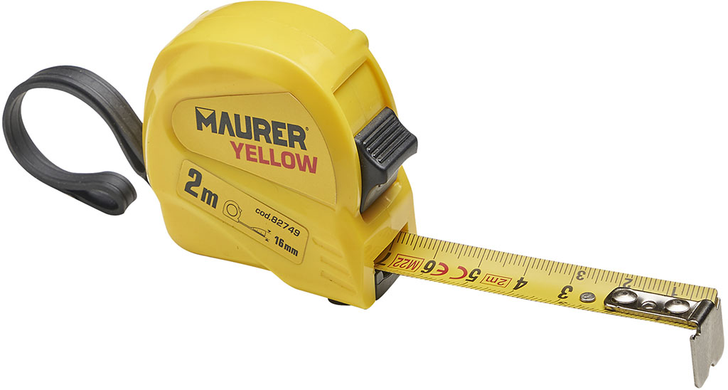 Flessometro 2MT mm16 mod. YELLOW