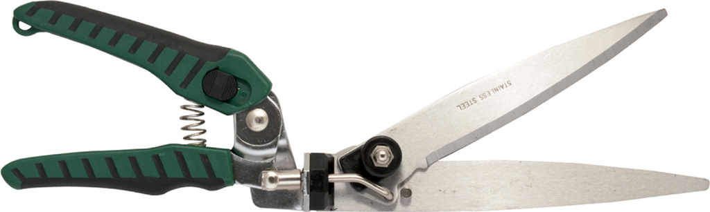Forbice professionale PAPILLON per erba - lame in acciaio inox inossidabile, regolabili su 6 posizioni  - lunghezza lama mm.345 