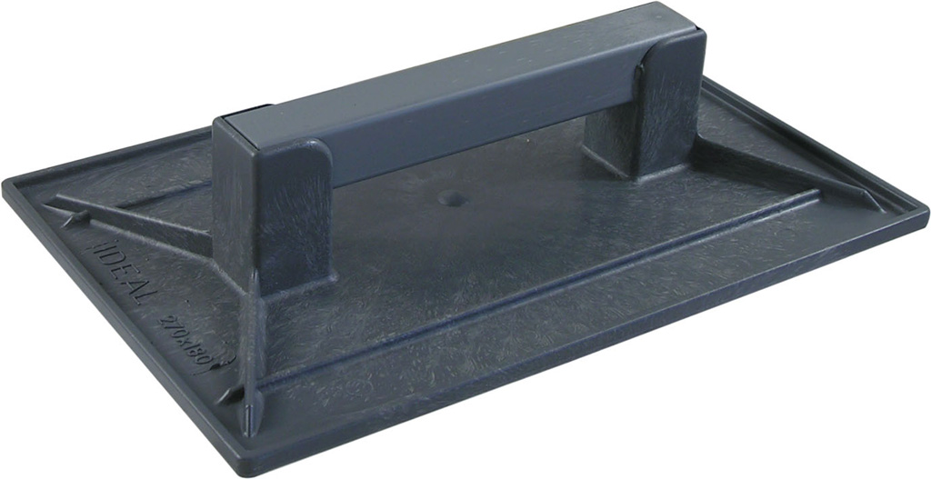 Frattazzo FRS in plastica grigia cm26X42