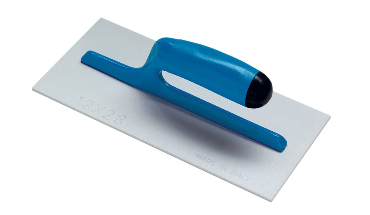 Frattazzo per stucco 28X12CM lama PVC manico plastica