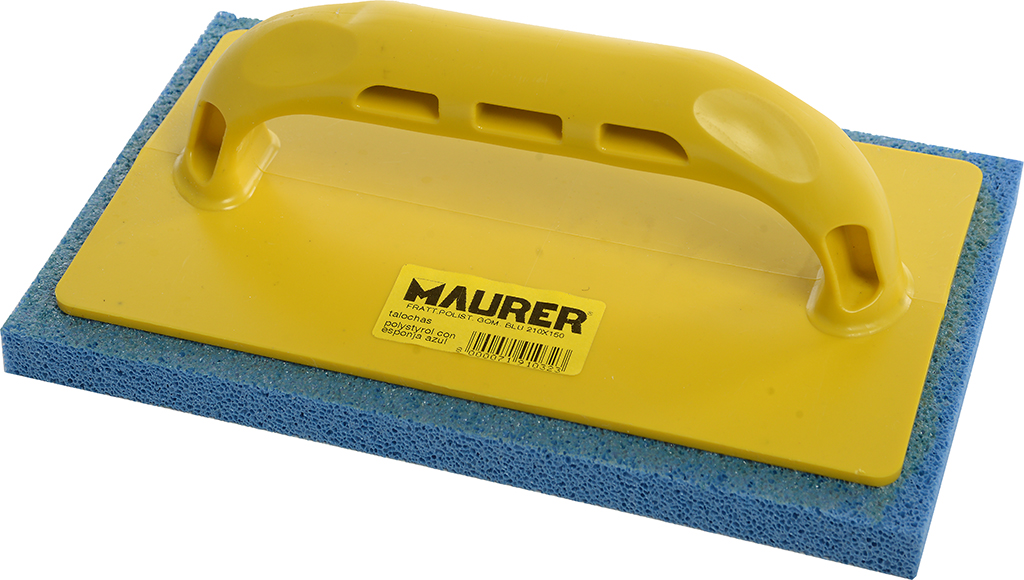 FRATTAZZO POLISTIROLO SPUGNA BLU MAURER MM.210X150