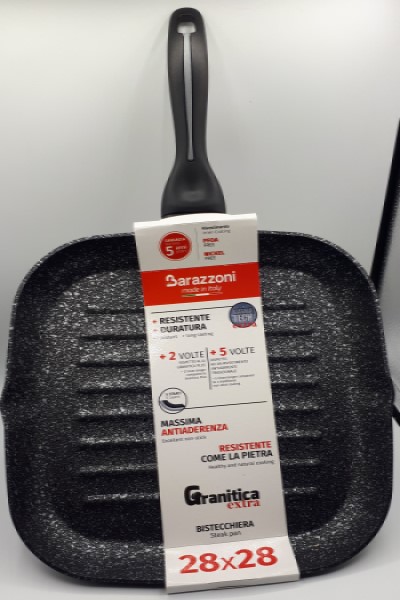 GRANITICA EXTRA INDUZIONE BISTECCHIERA 28X28CM