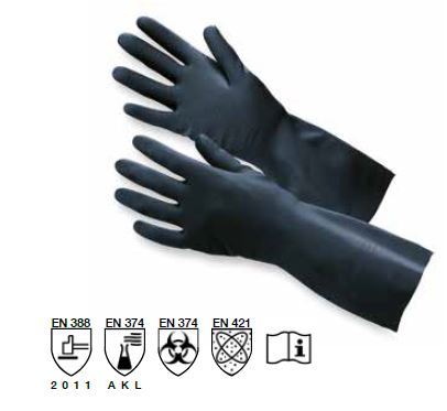 GUANTO INDUSTRIALE IN NEOPRENE TAGLIA 9 - L