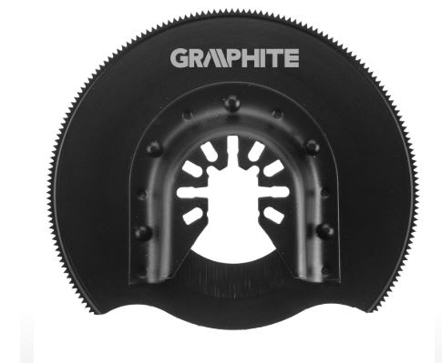 LAMA SEMICIRCOLARE HSS PER METALLO PER UTENSILE MULTIFUNZIONE- GRAPHITE ART. 56H061