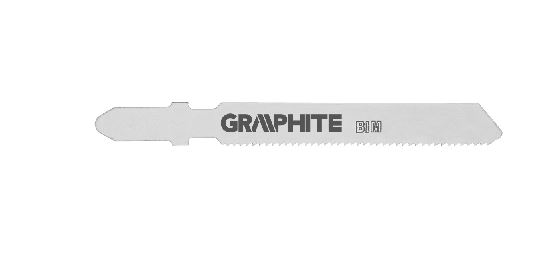 LAME PER SEGHETTO ALTERNATIVO 21TPI 2 PEZZI ATTACCO A T - GRAPHITE ART. 57H767