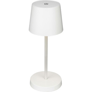 LAMPADA DA TAVOLO LED COLORE BIANCO CON BATTERIA RICARICABILE 2,6W 150LUMEN