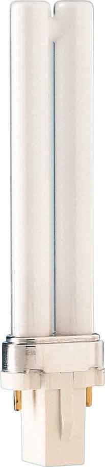 Lampada fluorescente compatta senza alimentatore integrato, MASTER PL-S 7W/827/2P