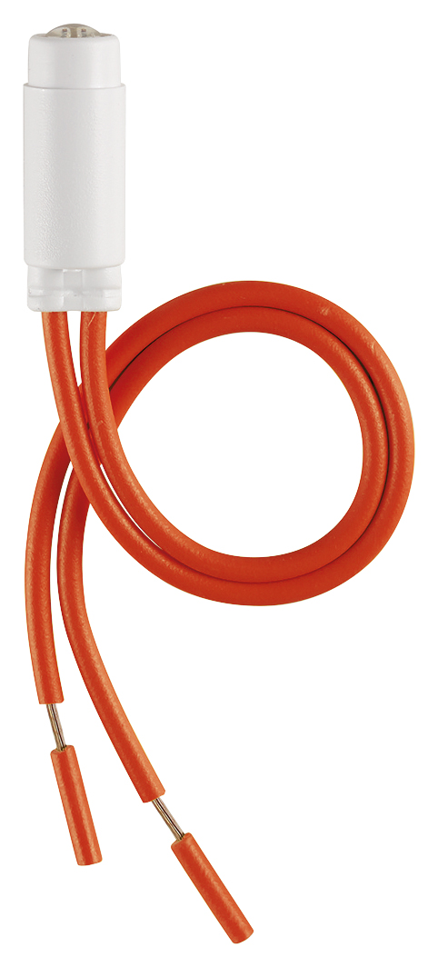 Lampada spia. UNITA' SEGNALE LED 250V 0 35W ROSSO. Unità di segnalazione a LED 250 V 50/60 Hz 0,35 W, rosso.