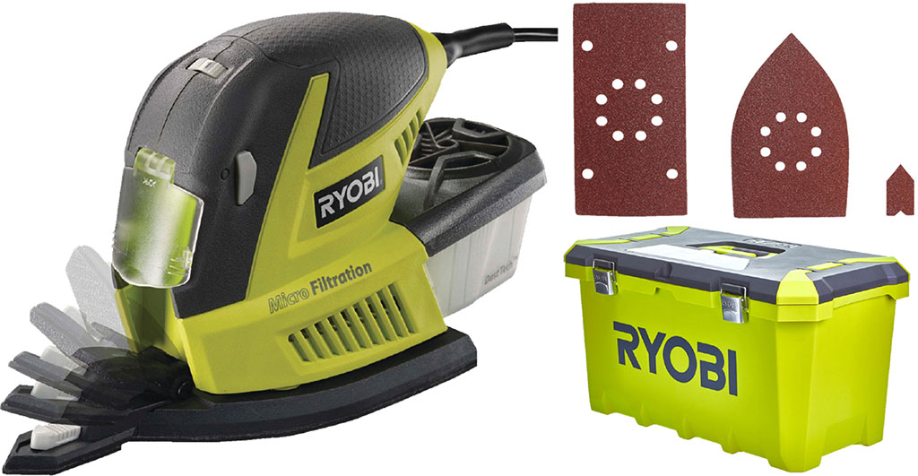 LEVIGATRICE MULTIUSO RYOBI 3IN1 KIT 180W