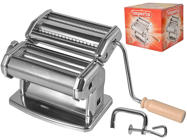 MACCHINA PASTA MANUALE IMPERIA  100 IPASTA 2MM TAGLIATELLE / SPAGHETTI