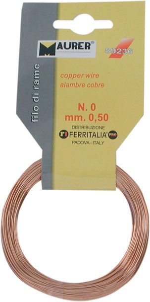 MATASSA FILO RAME N°5 SPESSORE MM1 7MT 49GRAMMI