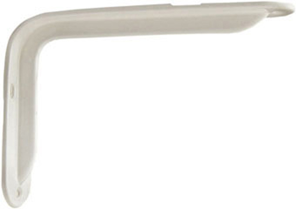 Mensola reggipiano CM30 MAURER in acciaio stampato verniciato bianco. ART2522VB30