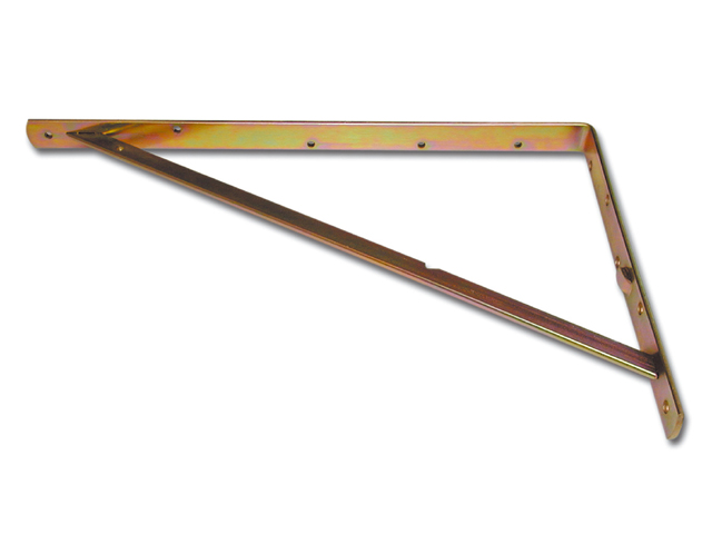 Mensola staffa genius acciaio zincato. CM.40 MINUTEX ART.946340Portata su 2pz 215kg