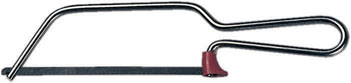 Mini archetto MAURER mod. Mignon - per seghetti da 145 mm - in acciaio cromato - completo di lama PUK