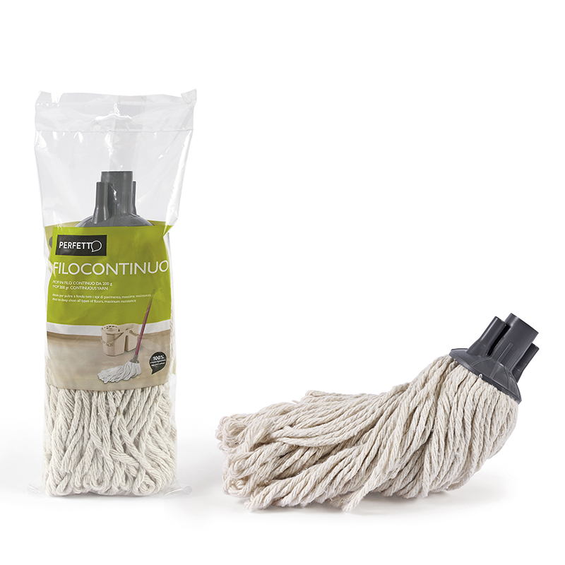 MOP PAVIMENTO COTONE GR.200 ART. 0025I PERFETTO