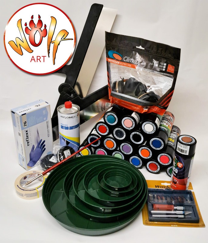 PACCHETTO PRO SPRAY ART BY WOLF ART