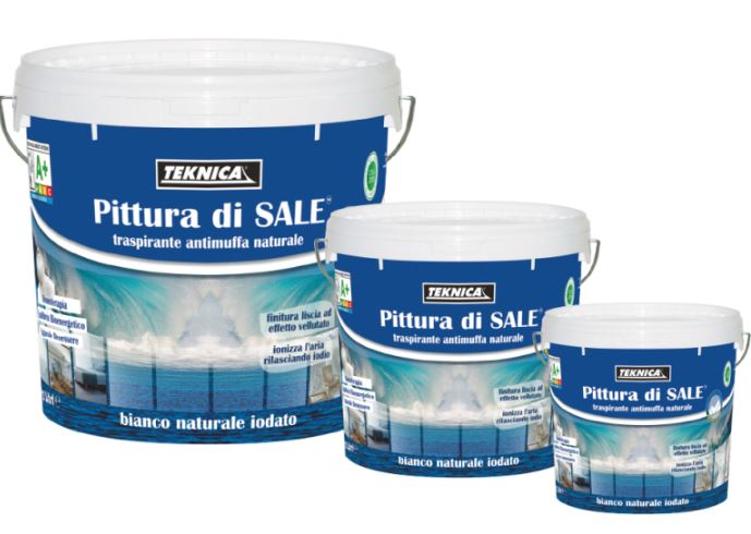 PITTURA DI SALE LT12 PER MURI INTERNI