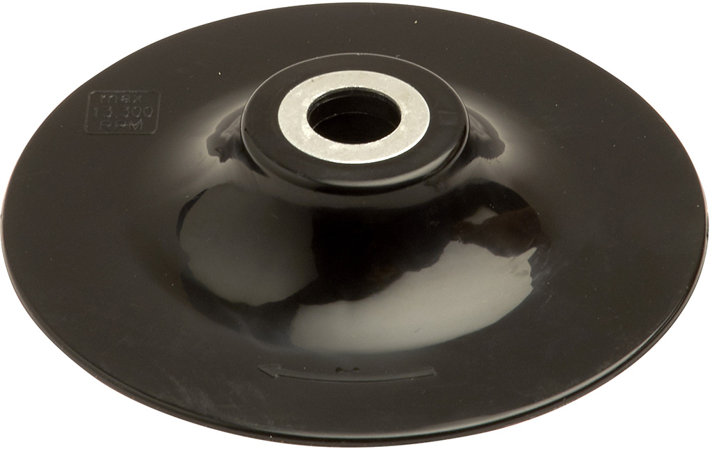 PLATORELLO NYLON MAURER D.125 FORO 14 PER SMERIGLIATRICI