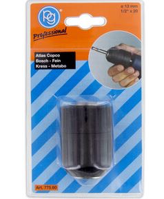 POGGI 775.60 MANDRINO AUTOSERRANTE SENZA CHIAVE 1/2x20 13mm F